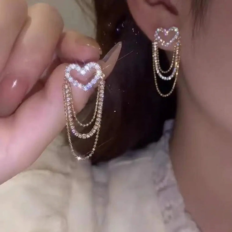 Brinco Love Brilhantes