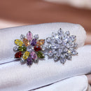 Brinco Flor Cristal (LEVE 2 PAGUE 1)