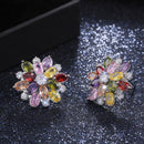 Brinco Flor Cristal (LEVE 2 PAGUE 1)