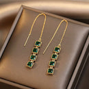 Brinco Lolita Pedras Verdes