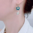 Brinco Flor de Cristal