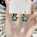 Brinco Flor de Cristal