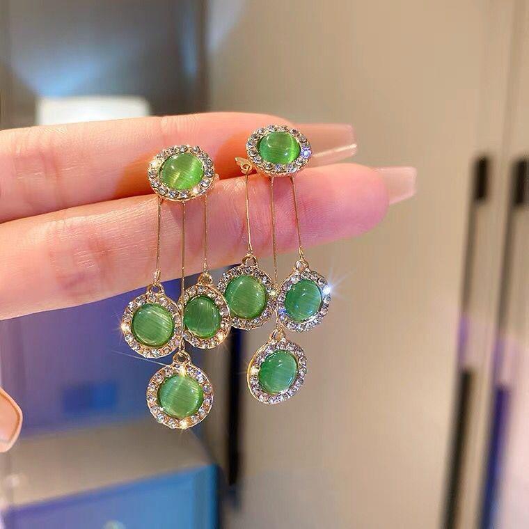 Brinco Fashion Green