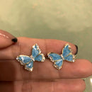 Brinco Borboleta  Gota