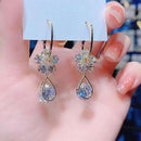 Brinco Flor de Cristal