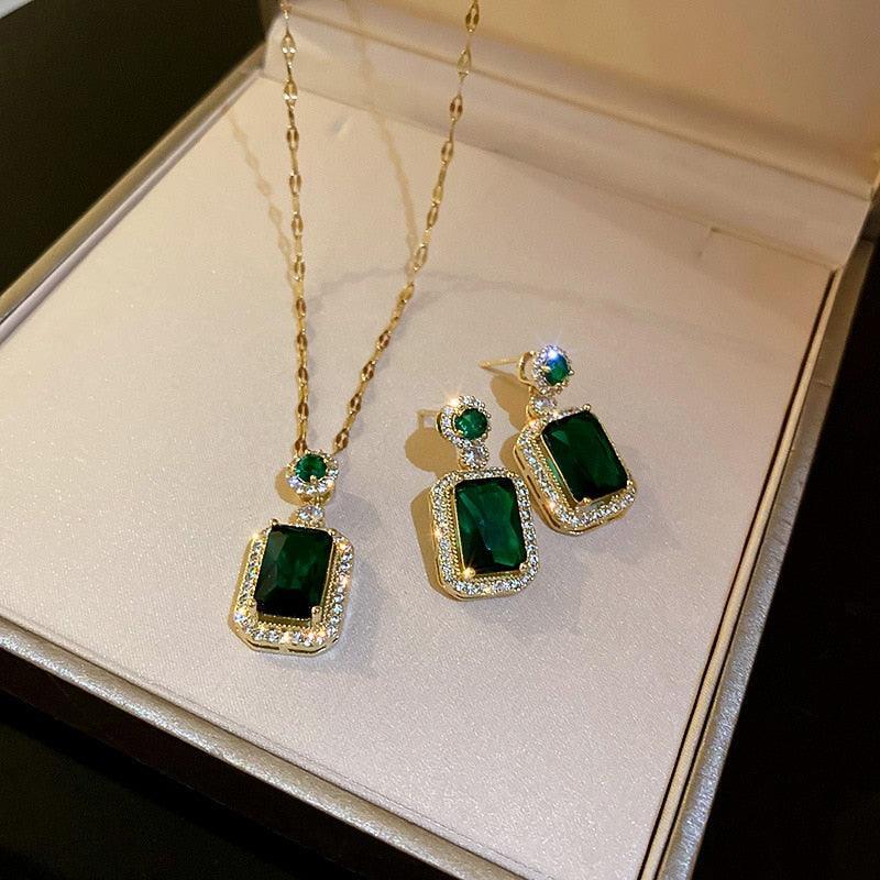 Conjunto de Luxo Emerald Luxe em Cobre